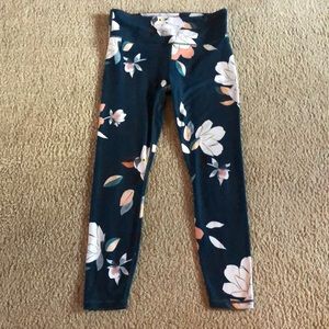 Athleta Floral Yoga Leggings